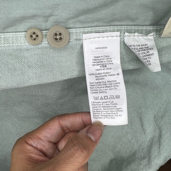 Madewell Denim Ames Oversized Shirt-Jacket:
Garment-Dyed Edition Size S - Picture 8 of 10